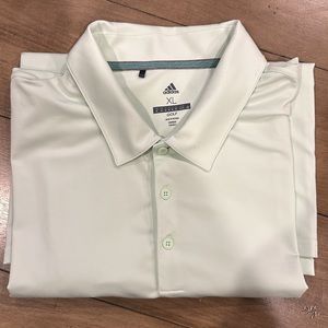 Mint green Adidas golf polo